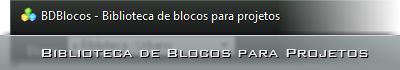 Biblioteca de blocos em DWG para projetos